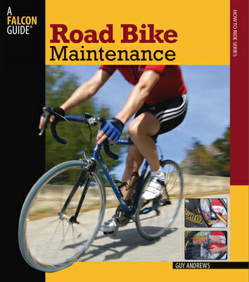 ROAD BIKE MAINTENANCE (Falcon)
Guy Andrews
Convenient package for this all-new self-help guide!
These step-by-step instructions cover everything you need for maintaining and repairing your road bike, including easy-to-follow text and full-color photographs throughout. This guide also shows riders how to spot trouble signs and perform preventative maintenance to head off expensive repairs. Topics include wheels, tires, gears, brakes, sitting and steering points, cranks, chains, pedals, and much more. The spiral binding opens flat to make the book user-friendly, in the shop and on the road. 
Guy Andrews is an avid cyclist who is also a bicycling magazine editor and book writer. He lives in London.