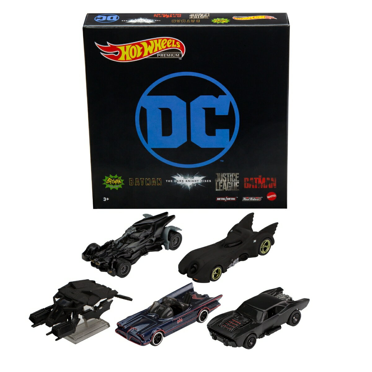 ホットウィール(Hot Wheels) 【オンライン限定】プレミアムボックス - Batman 【3才~】 GRM17