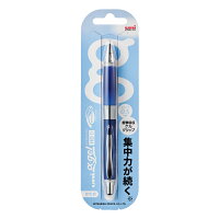 ユニアルファゲル シャカシャカ機構搭載モデル かため 0.5mm ネイビー