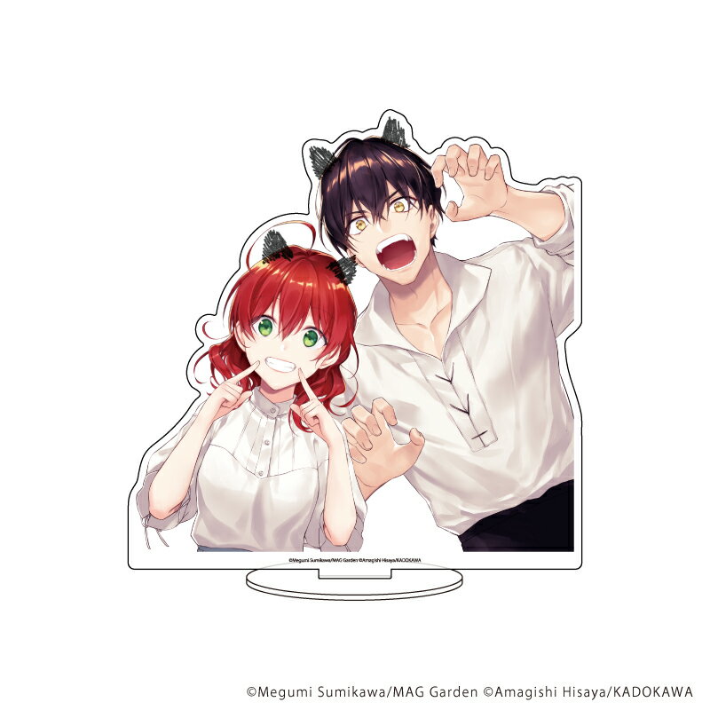 キャラアクリルフィギュア「魔導具師ダリヤはうつむかない ～Dahliya Wilts No More～」04/ダリヤ&ヴォルフ【グッズ】