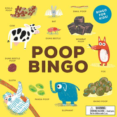 Poop Bingo: A Hilarious and Fascinating Educational Game for Kids! POOP BINGO [ Aidan Onn ]