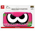 QUICK POUCH COLLECTION for Nintendo Switch イカ：ネオンピンクの画像