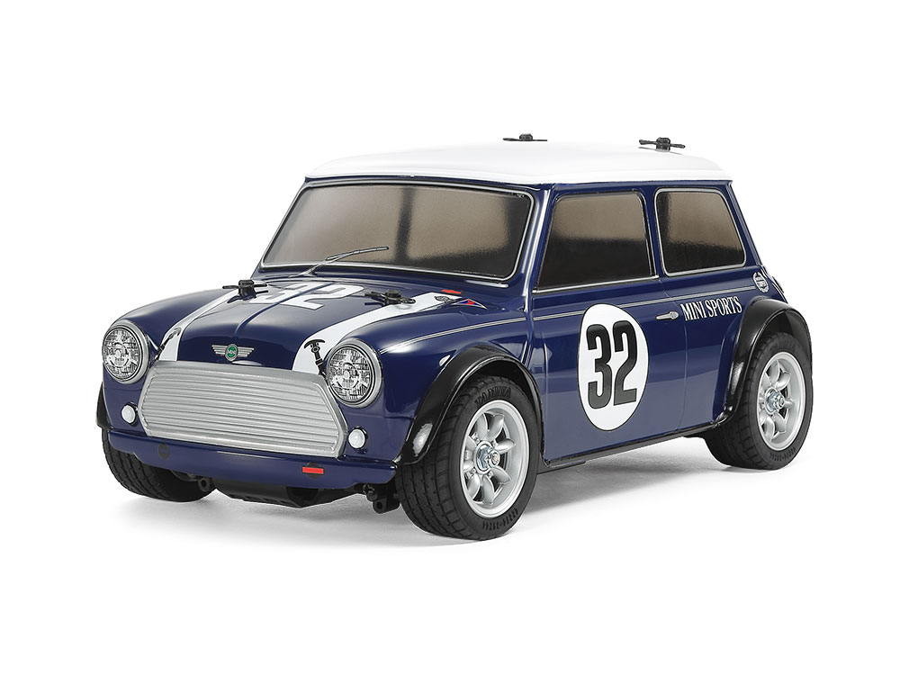 電動RCカーシリーズ 1/10電動RCカー ミニクーパー レーシング (MB-01シャーシ) 【58747】 (ホビーラジコン 組立キット)