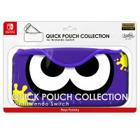 QUICK POUCH COLLECTION for Nintendo Switch イカ：ブライトブルーの画像