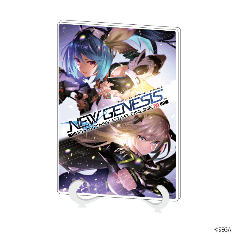 アクリルアートボード(A5サイズ)「ファンタシースターオンライン2 ニュージェネシス」01/パッケージイラスト【グッズ】