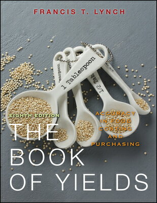 The only product with yield information for more than 1,000 raw food ingredients, "The Book of Yields, Eighth Edition" is the chef's best resource for planning, costing, and preparing food more quickly and accurately. Now revised and updated in a new edition, this reference features expanded coverage while continuing the unmatched compilation of measurements, including weight-to-volume equivalents, trim yields, and cooking yields. With helpful worksheets; a clear organisation by food type; and a convenient, durable comb binding, "The Book of Yields, Eighth Edition" is a must-have culinary resource.