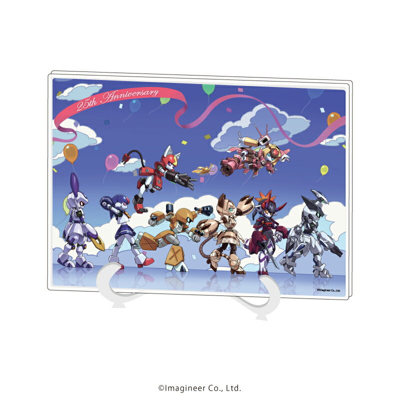 アクリルアートボード(A5サイズ)「メダロット」01/25周年キービジュアル(公式イラスト)【グッズ】