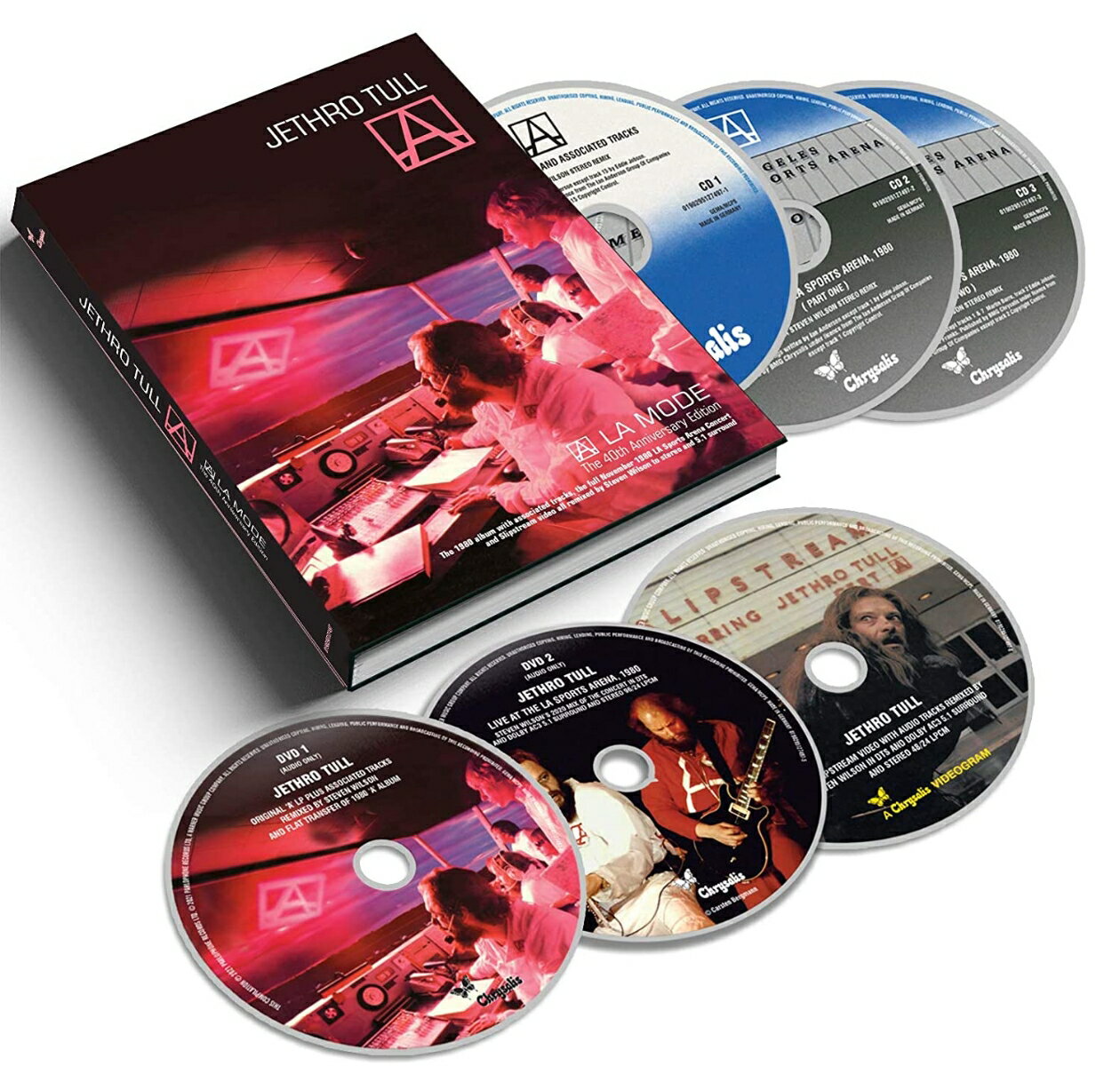 ジェスロタル Jethro Tull - A (A La Mode) (The 40th Anniversary Edition)(3CD)(3DVD) CD アルバム