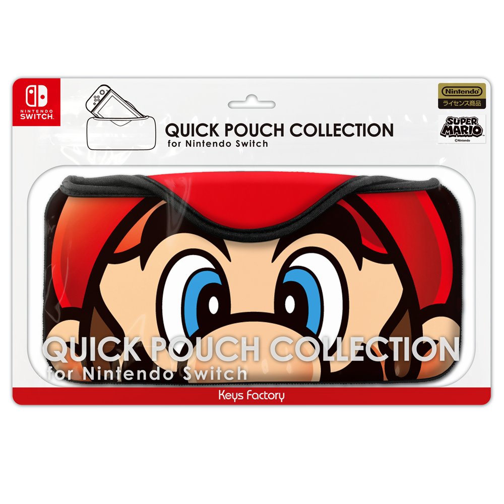 QUICK POUCH COLLECTION for Nintendo Switch マリオの画像