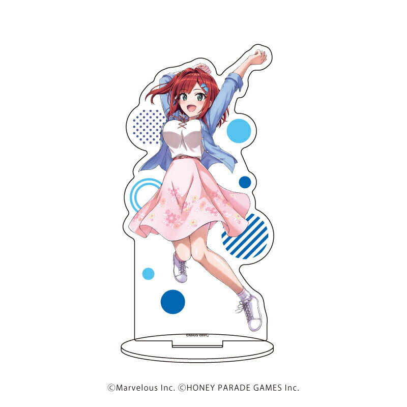 キャラアクリルフィギュア「ドルフィンウェーブ」01/咲宮 入華 私服ver.(公式イラスト)【グッズ】