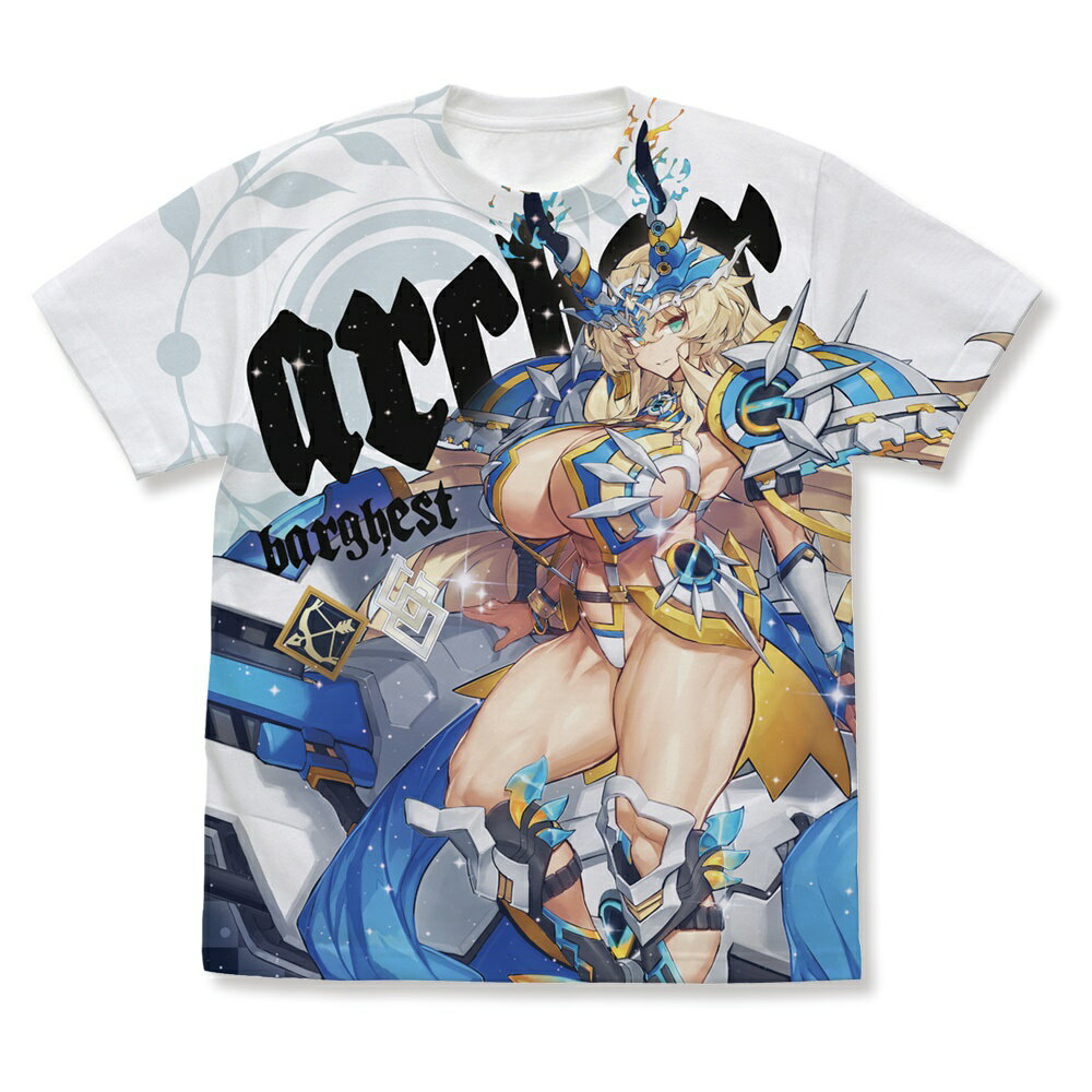 Fate/Grand Order アーチャー/妖精騎士バーゲスト フルグラフィックTシャツ/WHITE-S