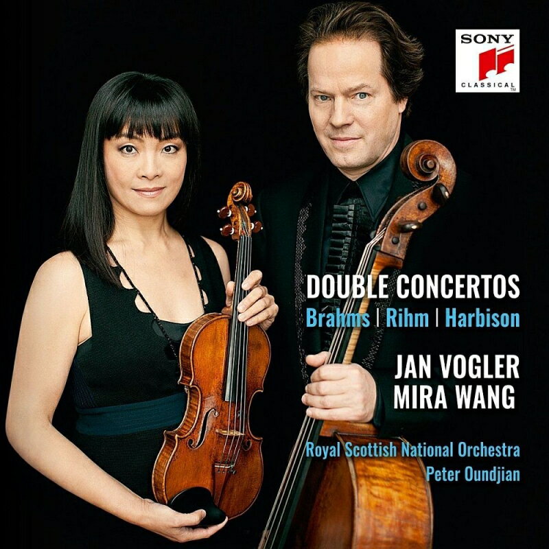 【輸入盤】『二重協奏曲集〜ブラームス、リーム、ハービソン』 ヤン・フォーグラー、ミラ・ワン、ピーター・ウンジャン＆スコティッシュ・ナショナ
