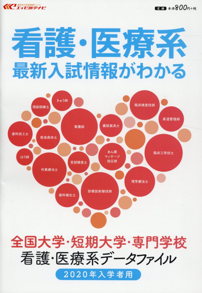 全国大学・短期大学・専門学校　看護・医療系データファイル（2020年入学者用）