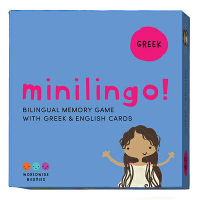 Minilingo Greek / English Bilingual Flashcards: Bilingual Memory Game with Greek English Cards MUL-FLSH CARD-MINILINGO GREEK （Minilingo Bilingual Flashcards） Worldwide Buddies