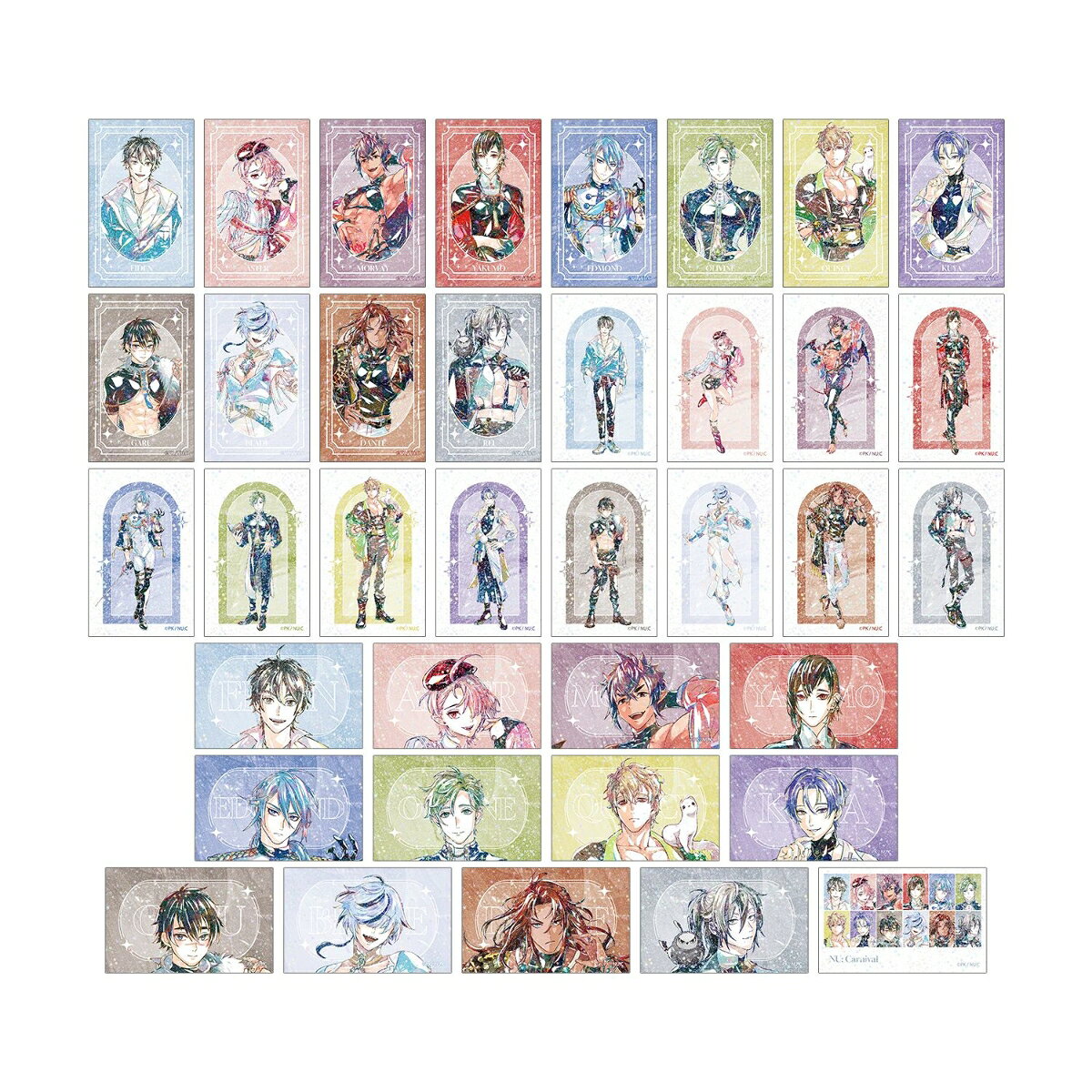 NU: カーニバルトレーディング Ani-Art ホログラムイラストカード(BOX＝37個)