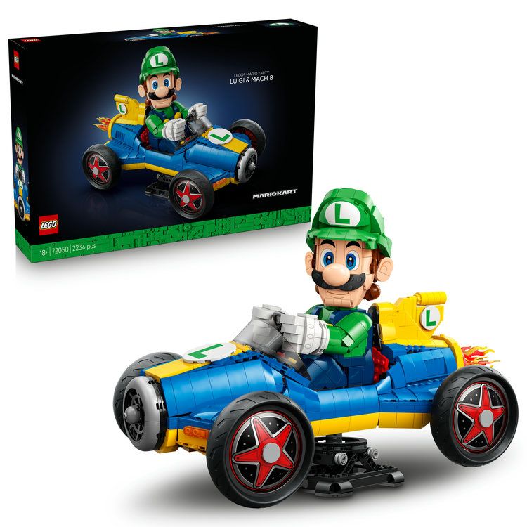 レゴ(LEGO) スーパーマリオ マリオカート(TM)：ルイージ と Gフォース 72050 おもちゃ 玩具 プレゼント インテリア おしゃれ