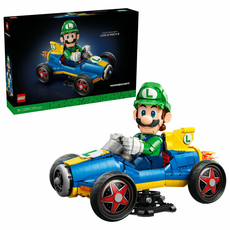 レゴ(LEGO) スーパーマリオ マリオカート(TM)：ルイージ と Gフォース 72050 おもちゃ 玩具 プレゼント インテリア おしゃれ