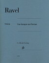 【輸入楽譜】ラヴェル, Maurice: 「鏡」より 洋上の小舟/原典版/Jost編 ラヴェル, Maurice
