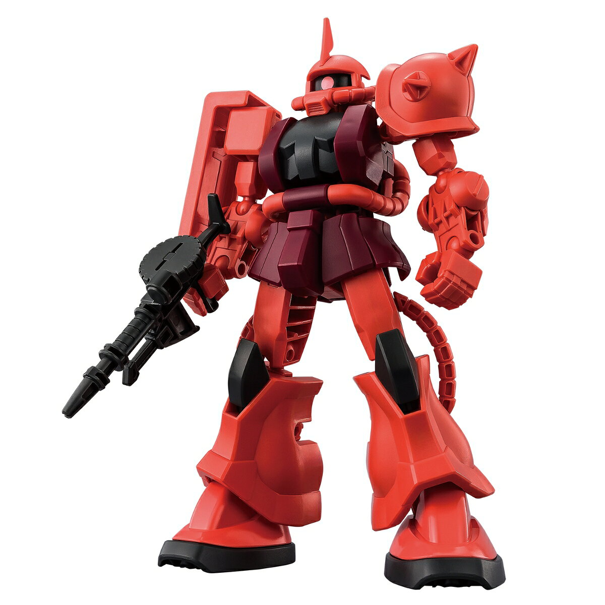 ミニマムなパーツ数で簡単な組み立ててでガンダムコンストラクショントイです。幅広い可動域で様々なポージングが可能です。パーツの組み換えでオリジナルモビルスーツを作ることもできます。ミニパイロットが付属、胸部にパイロットを搭乗させる遊びも楽しめます。ボリューム感あるボディパーツに加え、武器パーツ2種が付属します。［セット内容］・本体…1（本商品のセット内容以外は付属しません。）【対象年齢】：8才〜