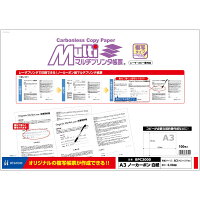 ヒサゴ 帳票 マルチプリンタ A3 複写式 ノーカーボン 白紙 100枚 BPC3000