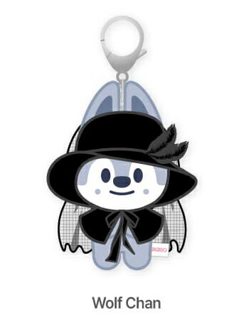 【先着特典】[DO IT] SKZOO COSTUME MAGNET PLUSH KEYRING (Wolf Chan Ver.)(フォトカード1枚(8種ランダム1種))