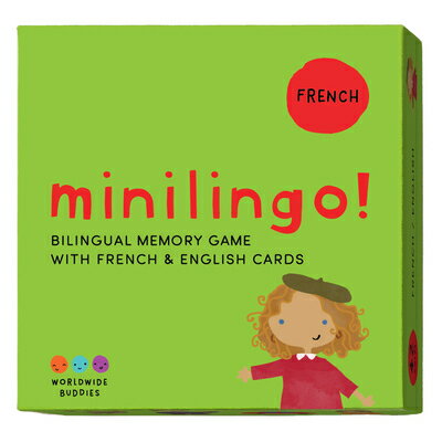 Minilingo French / English Bilingual Flashcards: Bilingual Memory Game with French English Cards MUL-FLSH CARD-MINILINGO FRENCH （Minilingo Bilingual Flashcards） Worldwide Buddies