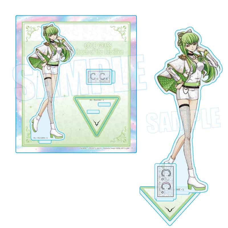 コードギアス 反逆のルルーシュ アクリルスタンド C.C.(アイドル)