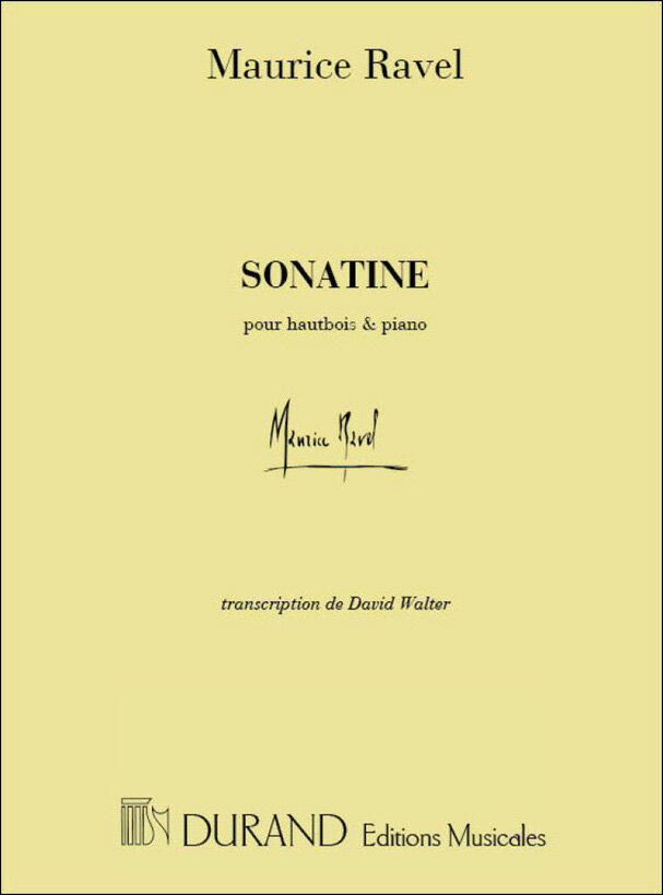 【輸入楽譜】ラヴェル, Maurice: ソナチネ