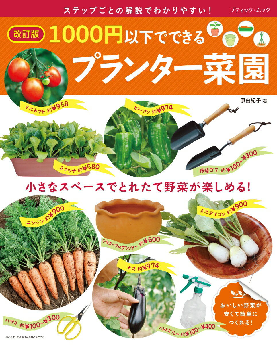 1000円以下でできるプランター菜園改訂版