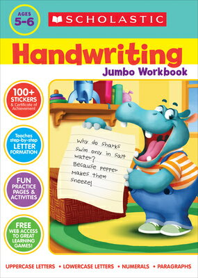 Scholastic Handwriting Jumbo Workbook SCHOLASTIC HANDWRITING JUMBO W 