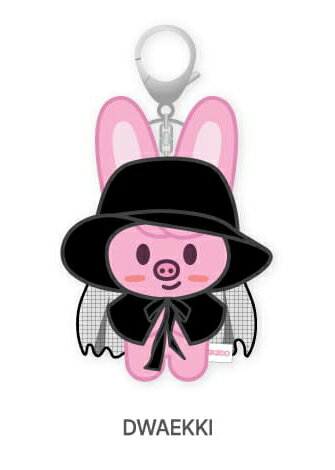 【先着特典】[DO IT] SKZOO COSTUME MAGNET PLUSH KEYRING (DWAEKKI Ver.)(フォトカード1枚(8種ランダム1種))