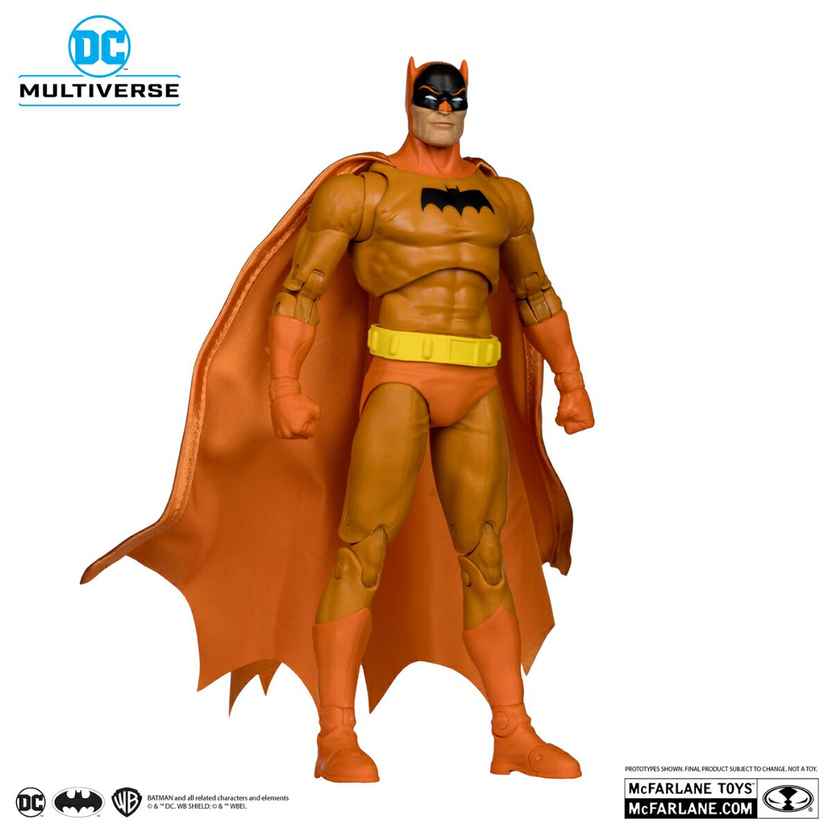 『DCコミックス』 【DCマルチバース】 7インチ・アクションフィギュア #328 バットマン（オレンジ・スーツ／レッド・プラチナム・エディション）［コミック／Detective Comics #241］ (フィギュア)