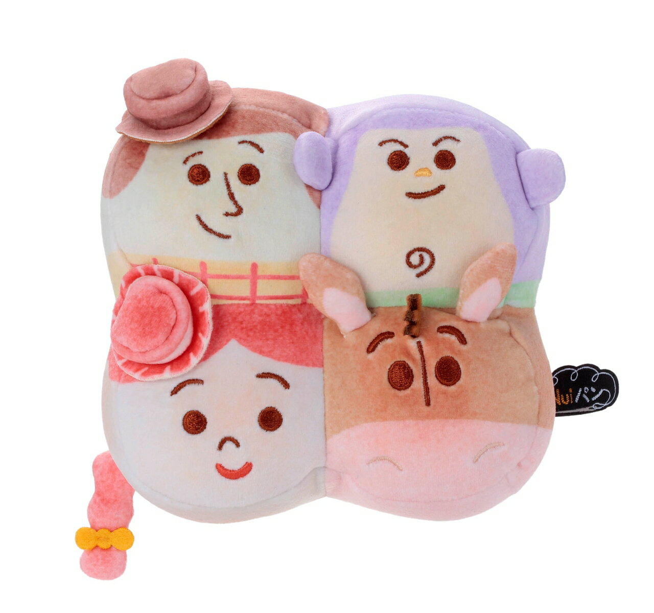 「こんなキャラクターのパンがあったらいいな」から生まれたシリーズ『Nuiパン』のぬいぐるみです。美味しそうな本物のパンに見えるよう、焼き目の印刷や生地の素材にこだわっています。Nuiパンのロゴ入りネームもおしゃれ！商品サイズ:W130×H155×D60mm