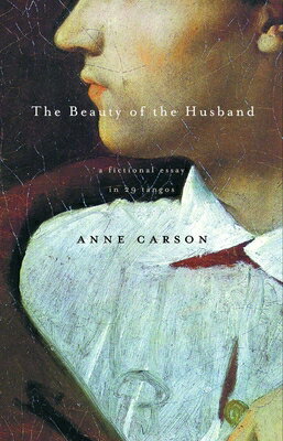 The Beauty Of The Husband" is an essay on Keats's idea that beauty is truth, and is also the story of a marriage. It is told in 29 tangos. A tango (like a marriage) is something you have to dance to the end. 
This clear-eyed, brutal, moving, darkly funny book tells a single story in an immediate, accessible voice-29 "tangos" of narrative verse that take us vividly through erotic, painful, and heartbreaking scenes from a long-time marriage that falls apart. Only award-winning poet Anne Carson could create a work that takes on the oldest of lyrical subjects-love-and make it this powerful, this fresh, this devastating.