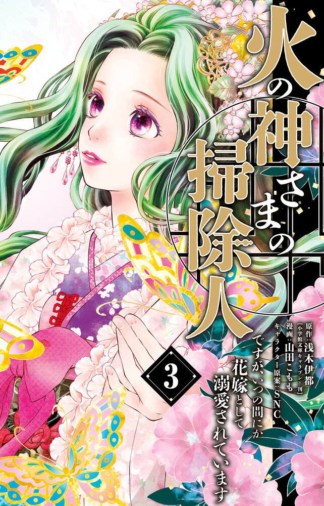 火の神さまの掃除人ですが、いつの間にか花嫁として溺愛されています（3） 表紙
