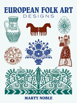 Add a touch of Old World flavor to projects with 265 charming designs incorporating florals, wildlife, and human figures in folk costumes.