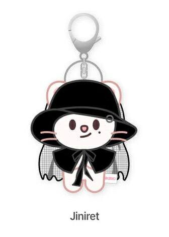 【先着特典】[DO IT] SKZOO COSTUME MAGNET PLUSH KEYRING (Jiniret Ver.)(フォトカード1枚(8種ランダム1種))