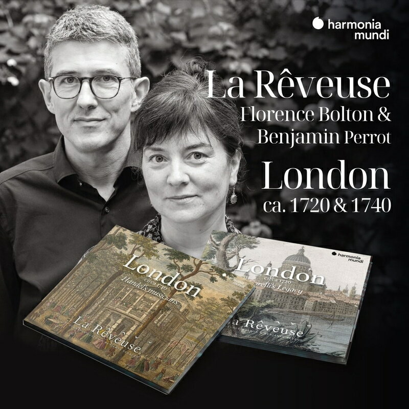 【輸入盤】『1720年頃のロンドン〜コレッリの遺産』『1740年頃のロンドン〜ヘンデルの音楽家たち』 ラ・レヴーズ（2CD）