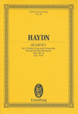 Haydn: Quartet: For 2 Violins, Viola and Violoncello HAYDN QUARTET （Edition Eulenburg） Joseph Haydn
