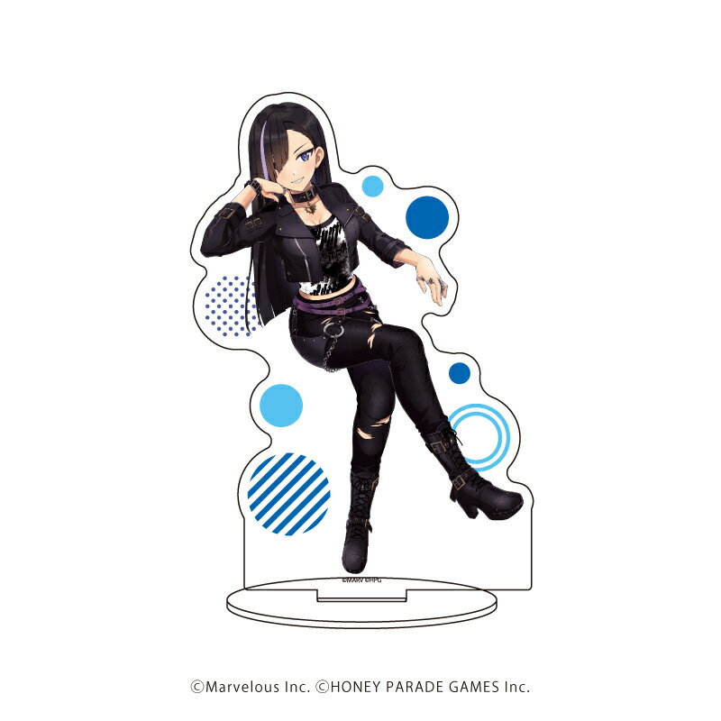 キャラアクリルフィギュア「ドルフィンウェーブ」09/黒瀬 見波 私服ver.(公式イラスト)【グッズ】