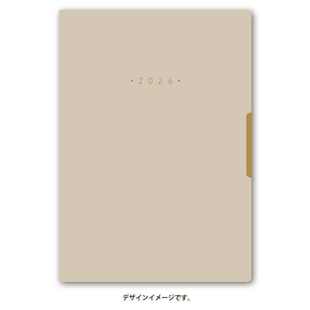 能率 2026年4月始まり ウィークリー手帳 NOLTY(ノルティ) エクリPlusB6-2（ベージュ）9863
