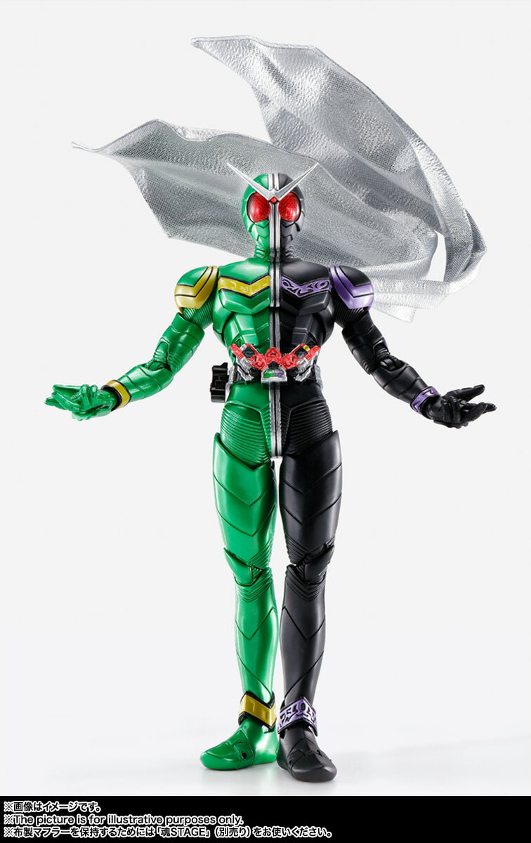 S.H.Figuarts（真骨彫製法） 仮面ライダーW サイクロンジョーカー 風都探偵アニメ化記念