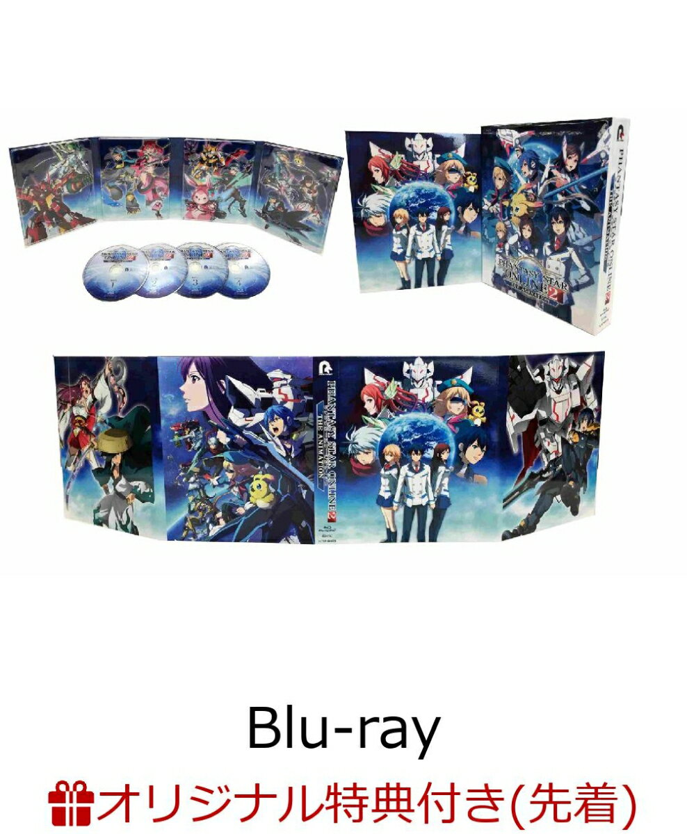 【楽天ブックス限定先着特典】ファンタシースターオンライン2 ジ アニメーション Blu-ray BOX(B2布ポスター付き)【Blu-ray】