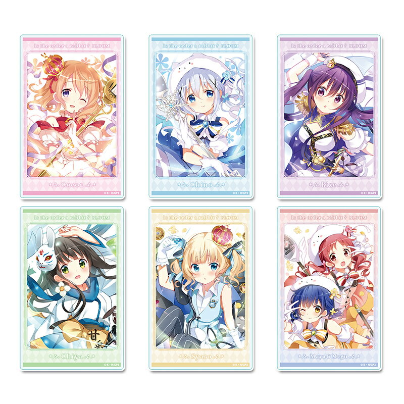 ご注文はうさぎですか? BLOOM トレーディングアクリルカード