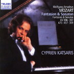 WARNER CLASSICS NEXT BEST 100 74::モーツァルト:ピアノ・ソナタ第7番、第14番 幻想曲(K.396、K.397、K.475) [ シプリアン・カツァリス ]
