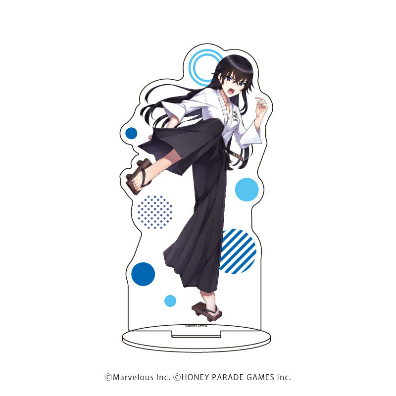 キャラアクリルフィギュア「ドルフィンウェーブ」11/刃兼 乙姫 私服ver.(公式イラスト)【グッズ】