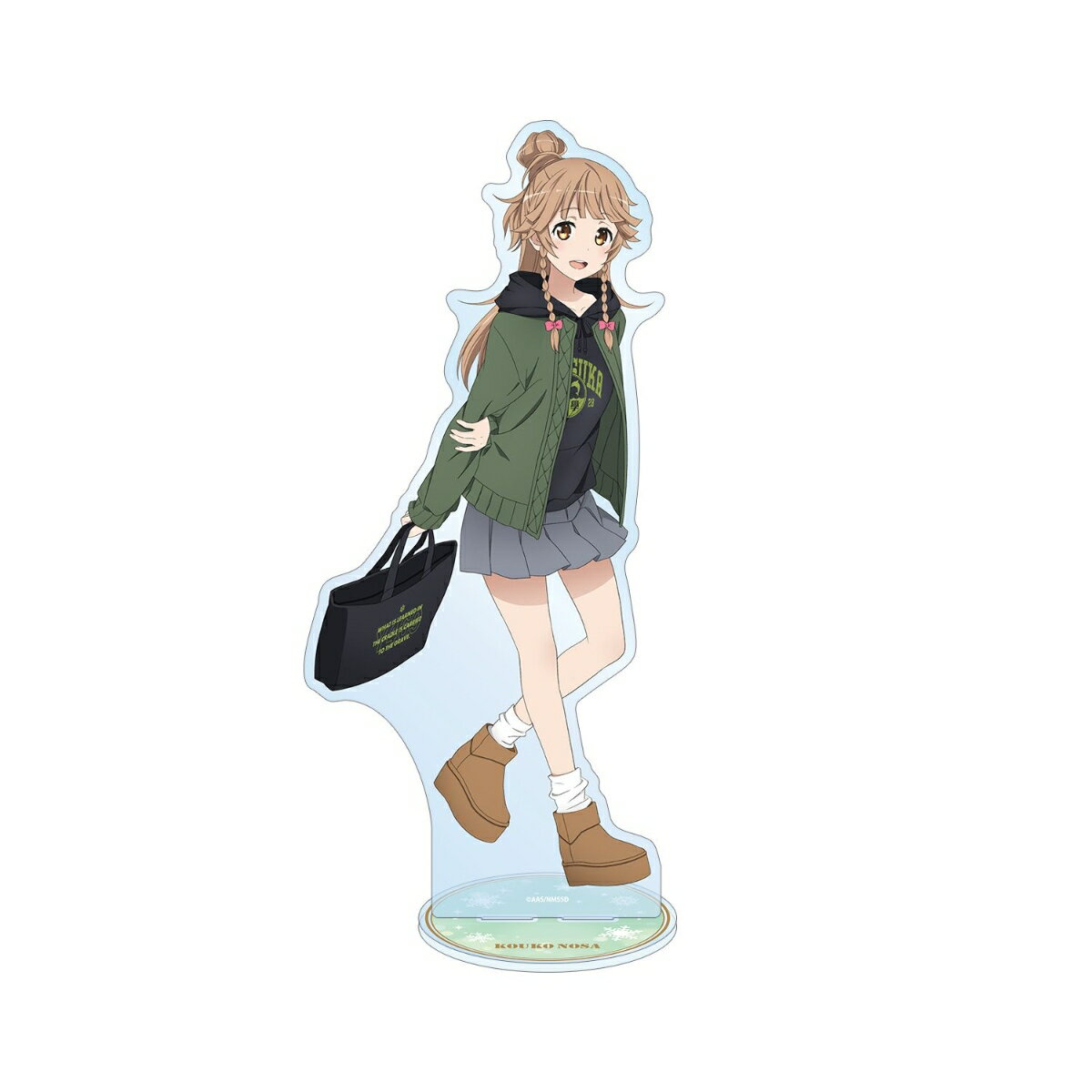 劇場版 ハイスクール・フリート描き下ろし 納沙 幸子 デート私服ver. 特大アクリルスタンド ver.A