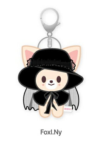 【先着特典】[DO IT] SKZOO COSTUME MAGNET PLUSH KEYRING (FoxI.Ny Ver.)(フォトカード1枚(8種ランダム1種))