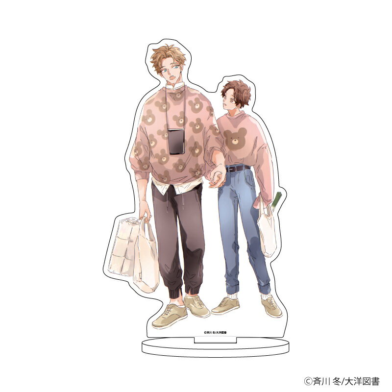 キャラアクリルフィギュア「今夜ベッドで待っていろ」01/ピンク【グッズ】