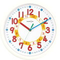 新デザインでリニューアル掛け時計専用掛け時計として子ども部屋にピッタリ！！針の先の数字をよめば時計がよめる掛け時計！■「時」は赤い短針がさしている赤い数字を読みます。■「分」は青い長針がさしている青い数字を読みます。【対象年齢】：3歳以上